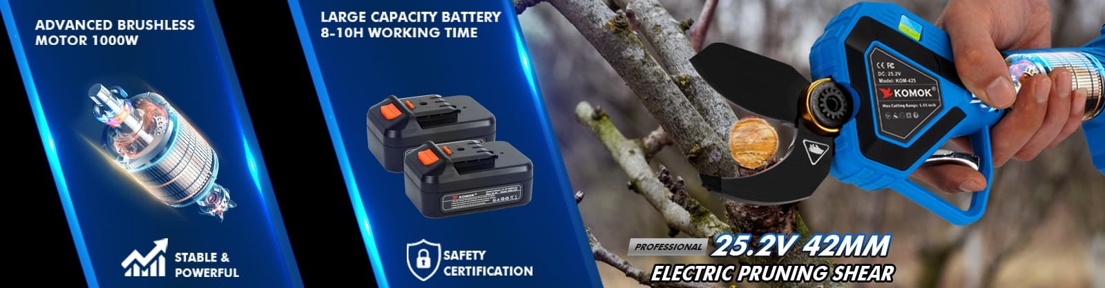 calidad Tijeras de podar eléctricas fábrica