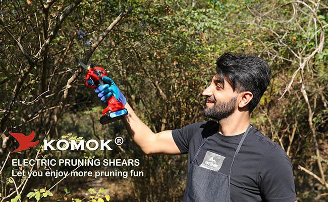 tijeras de podar eléctricas