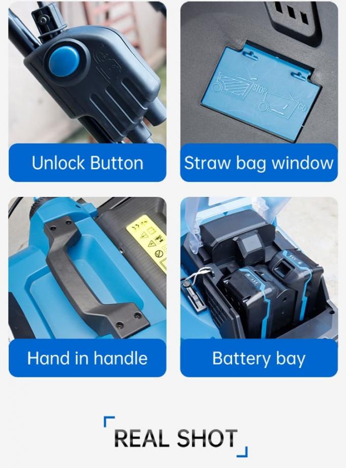 cortacésped de la batería